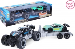 Bisarca con auto 45 cm a retrocarica