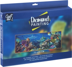 Pittura diamantata Mondo sottomarino 75 × 25 cm