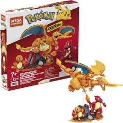 Set di costruzione Mega Construx Pokémon Evoluzione di Charmander