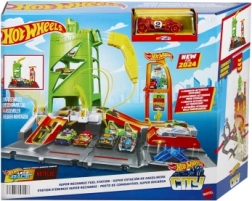 Hot Wheels Super Stazione di Ricarica Set