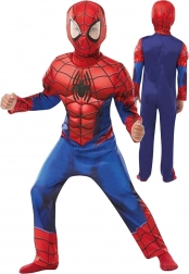 Costume per bambini Spider-Man rosso e blu con maschera 98–104 cm (3–4 anni)