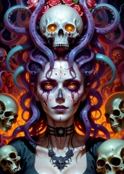 Puzzle Strega Oscura 1000 pezzi