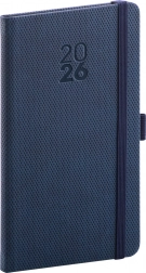 Agenda tascabile Diamante blu 2026