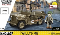 cobi willys mb – set del fuoristrada militare 1:35