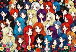 Puzzle Alipson Le Dame del Giardino Segreto 1000 pezzi