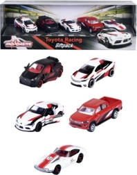 Set regalo di macchinine TOYOTA Racing 5 pz 1:64