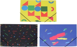 Cartellina con elastico 31,4 × 23,5 cm – mix di colori