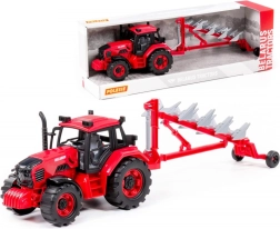 Trattore Belarus con aratri - modello per bambini