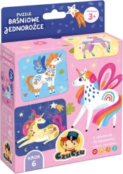 Puzzle – unicorni fiabeschi (5x9 pezzi)