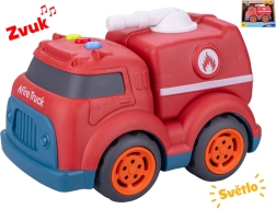 Camion dei pompieri con luce e suono 17 cm