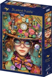 Puzzle Bluebird Gold Edition Cappello Matto 2000 pezzi