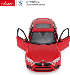 Modello in metallo 1:24 BMW X6 M rosso RASTAR