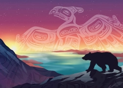 Cobble Hill Puzzle Torrente e Orso 500 pezzi