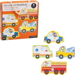 Puzzle per bambini – veicoli di soccorso Petit Collage