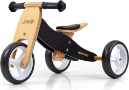 bicicletta senza pedali in legno 2in1 MILLY MALLY Jake Classic Black