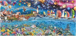 Puzzle panoramico Vita 3000 pezzi
