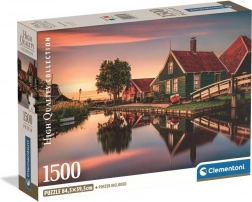 Puzzle CLEMENTONI Villaggio storico Zaanse Schans 1500 pezzi