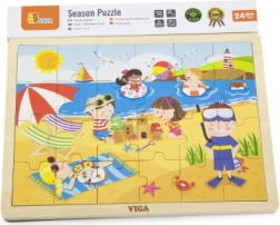VIGA puzzle in legno estate – 24 pezzi