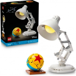 LEGO Ideas Disney Pixar Luxo Jr. – lampada collezionabile snodabile con pallone