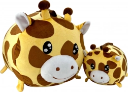 Giraffa di peluche mamma e cucciolo 20 e 40 cm