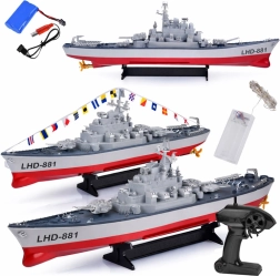 Nave da battaglia radiocomandata LHD-881 in scala 1:390