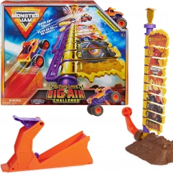 Monster Jam El Toro Loco Big Air Challenge rampa con lanciatore e veicolo