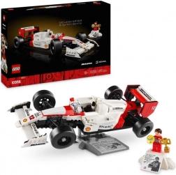 Lego Icons McLaren MP4/4 e Ayrton Senna – auto da corsa da collezione per adulti