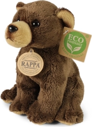 Orsetto di peluche marrone 15 cm ECO FRIENDLY RAPPA