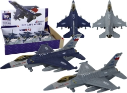 Modello di aeroplano con azionamento a frizione blu o grigio