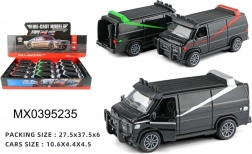 Bisarca in metallo con funzione pull-back