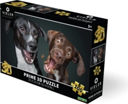 Puzzle 3D cani 100 pezzi
