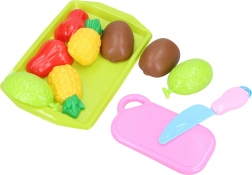 Set per tagliare la frutta con vassoio 21 × 14 cm