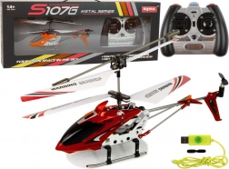 Elicottero RC con giroscopio SYMA S107G rosso