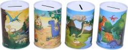 Salvadanaio con motivo dinosauri 7 × 10,5 cm