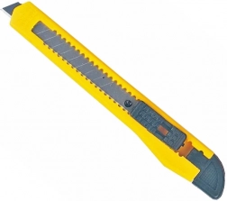 piccolo taglierino da ufficio con moschettone