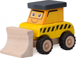 Mini bulldozer in legno Wonderworld