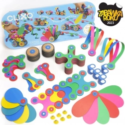 Clixo Wheel Creator costruzioni magnetiche 72 pezzi