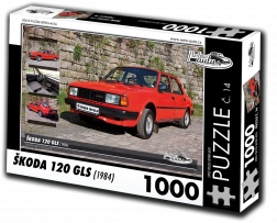 Puzzle RETRO-AUTA Škoda 120 GLS 1000 pezzi