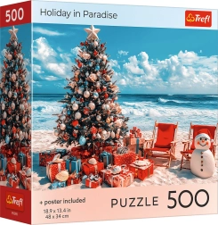 Puzzle Natale in paradiso 500 pezzi TREFL