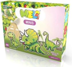 M ait Meli Minis dino 3 in 1 set di costruzione 1000 pezzi