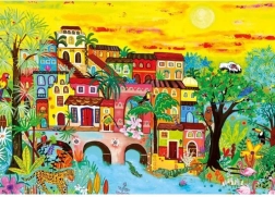 Puzzle case nel bosco 1000 pezzi