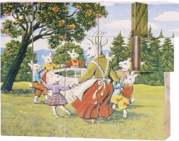 Goki cubi in legno con storie fiabesche 20 pcs