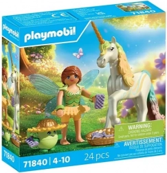 Playmobil Princess Magic – unicorno Rainbow Flower con fata