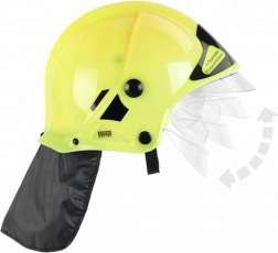 Casco da pompiere per bambini giallo KLEIN con effetto luminoso
