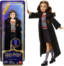 Bambola di Hermione Granger di Harry Potter con bacchetta