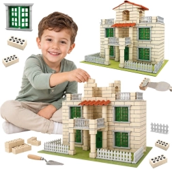 WOOPIE kit da costruzione di una villa in mattoni, 352 pezzi