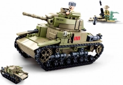Sluban Army carro armato medio italiano 2in1 set di costruzione