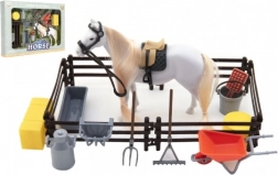 Set cura del cavallo con recinto e accessori