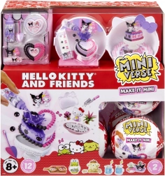 miniverse make it mini hello kitty e amici – serie 2 set creativo mini