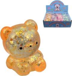 Orsetto di gomma 7 cm in scatola display